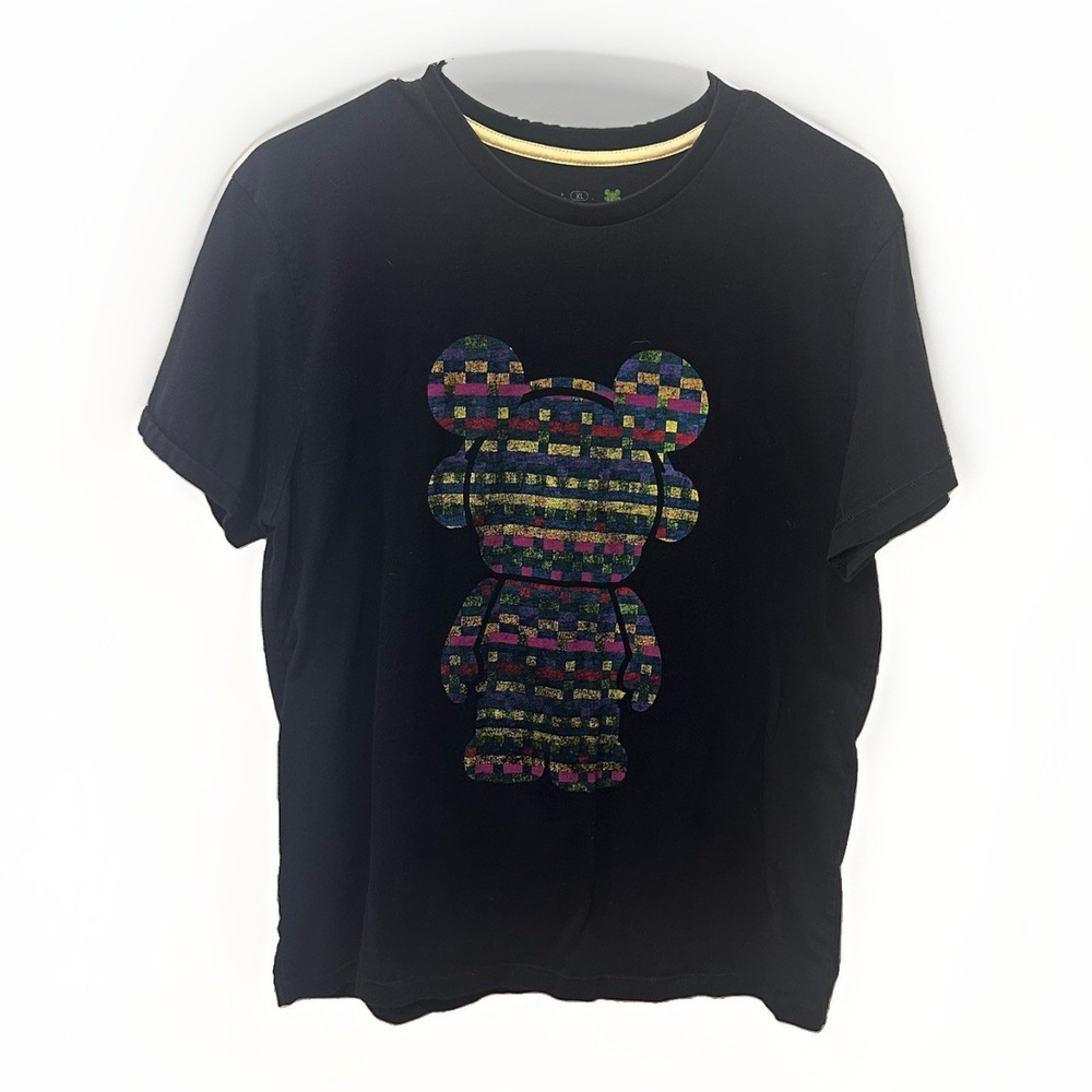 Disneyland Paris Vinylmation Mickey  Graphic Black T Shirt XL Official Parks